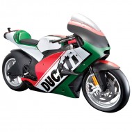 Maisto Moto GP Ducati World Cycle Series 1:6 Scale Model Bike - Red & Green